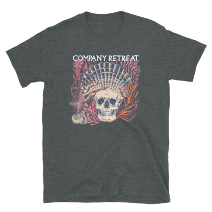 Company Retreat - Seashell Skull - Unisex T-Shirt - 3 Color Options - Image 2