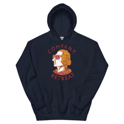 Company Retreat - Party George - Unisex Pull-Over Hoodie - 5 Color Options - Image 5