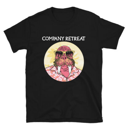 Company Retreat – Beached Walrus – Unisex T-Shirt – 2 Color Options