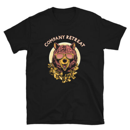 Company Retreat – Tropical Grizzly – Unisex T-Shirt – 3 Color Options