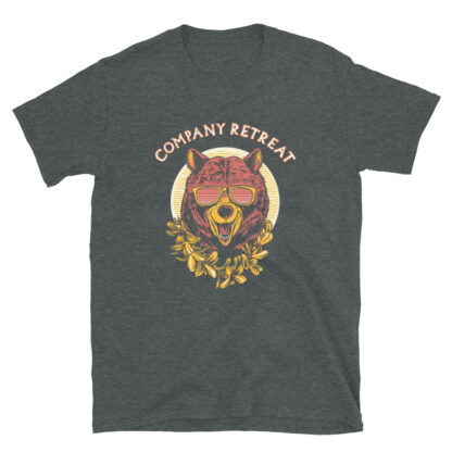 Company Retreat – Tropical Grizzly – Unisex T-Shirt – 3 Color Options - Image 3