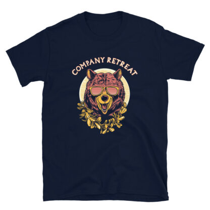 Company Retreat – Tropical Grizzly – Unisex T-Shirt – 3 Color Options - Image 2