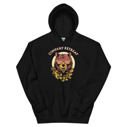 Company Retreat – Tropical Grizzly – Unisex Pull-Over Hoodie – 5 Color Options