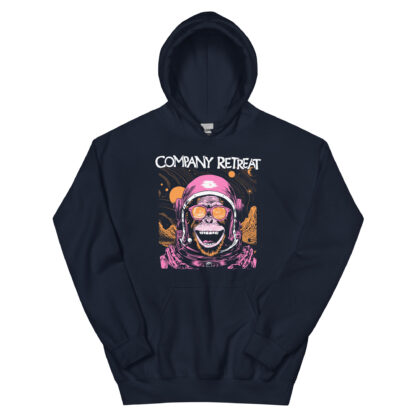 Company Retreat – Space Ape – Unisex Pull-Over Hoodie – 5 Color Options - Image 2